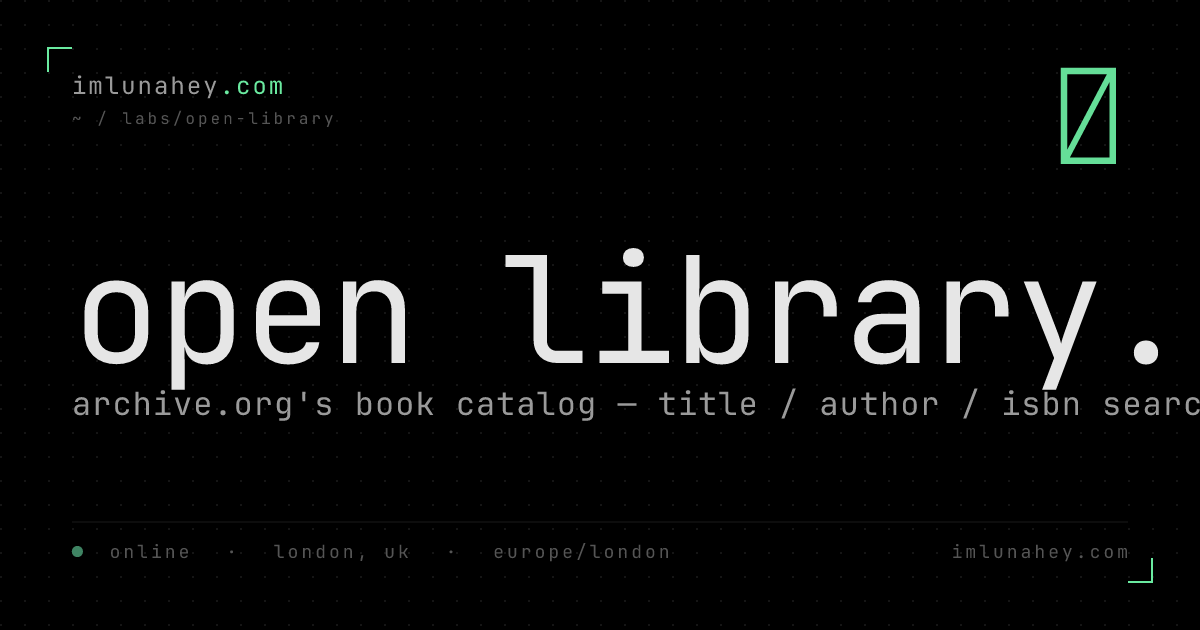 open library · luna